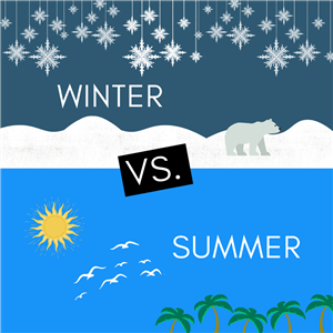 Winter V Summer Winter V Summer